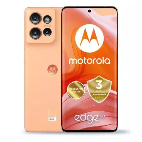 Motorola MOTO EDGE 50 12G/512GB PEACH FUZZ Teléfono Móvil